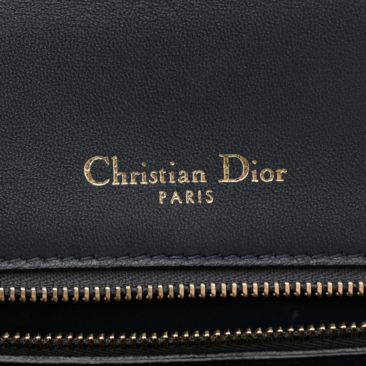 Christian Dior Metallic Patent Micro-Cannage Medium Diorama Flap Bag Gold 6 of 12