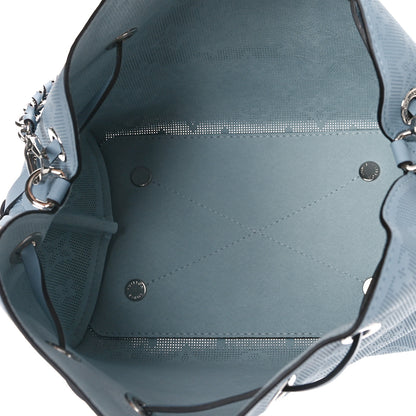 Louis Vuitton Calfskin Reverse Mahina Bella Horizon Blue 6 of 9