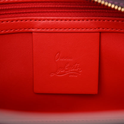Christian Louboutin Calfskin Spikes Loubinthesky Paloma Baguette Merlot 6 of 10