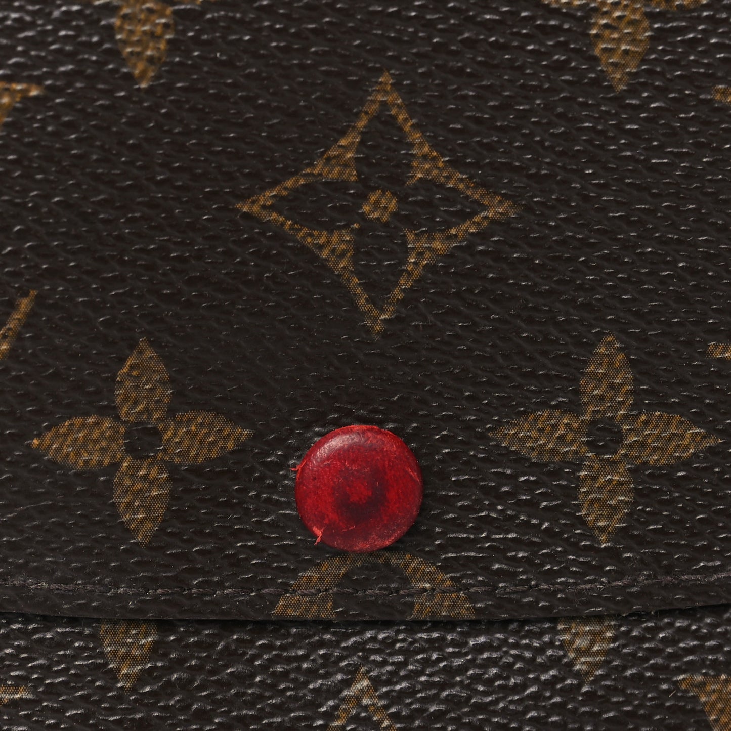 Monogram Emilie Wallet Rouge
