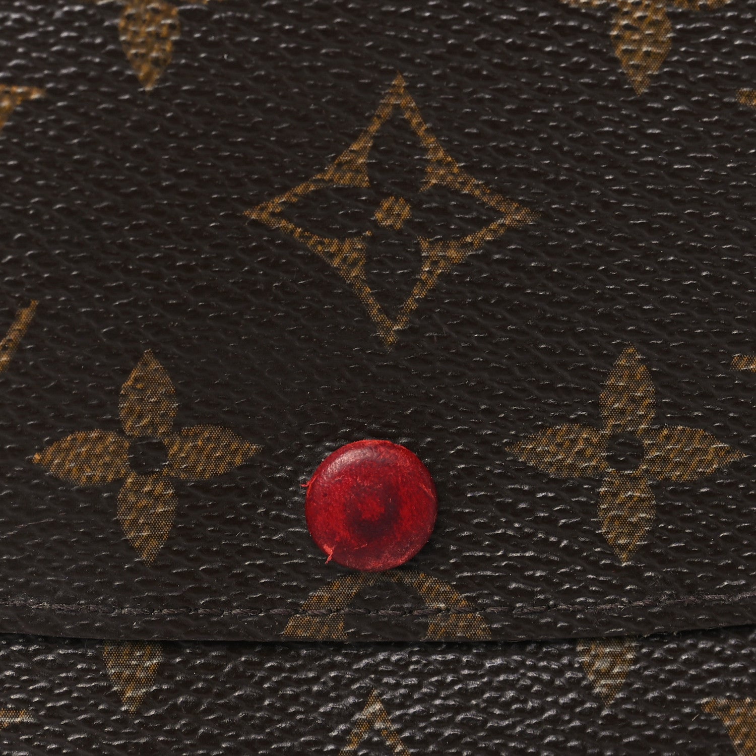 Louis Vuitton Monogram Emilie Wallet Rouge 8 of 8