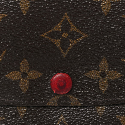 Louis Vuitton Monogram Emilie Wallet Rouge 8 of 8