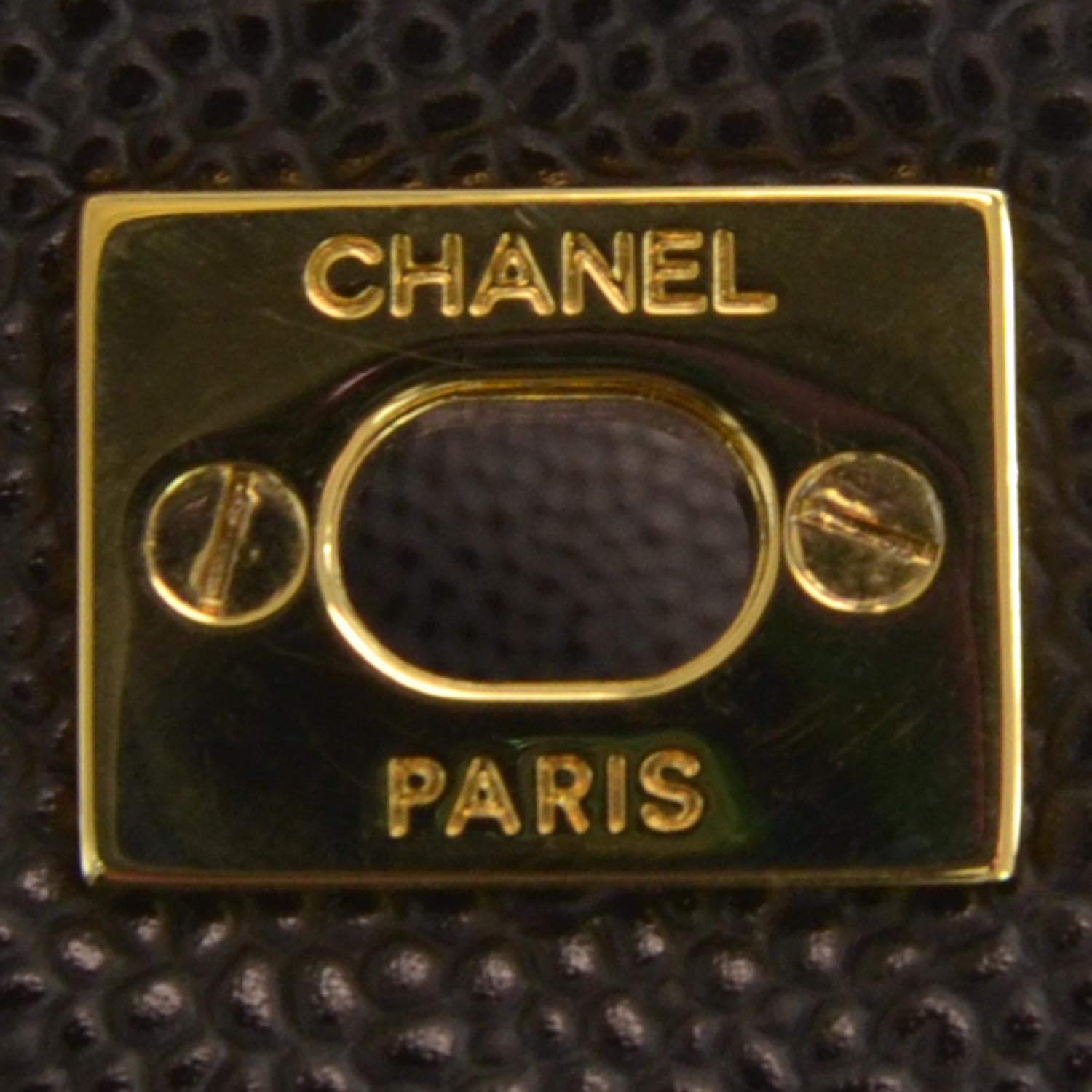 Chanel Caviar Maxi Single Flap Black 6 of 10