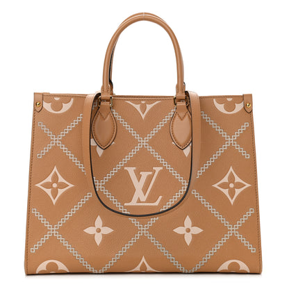 Louis Vuitton Empreinte Monogram Giant Broderies Onthego MM Arizona 1 of 11