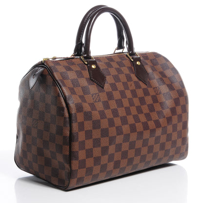 Louis Vuitton Damier Ebene Speedy 30 3 of 8