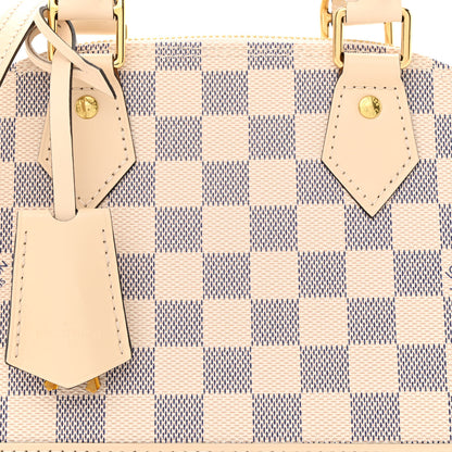 Louis Vuitton Damier Azur Braided Alma BB 7 of 10