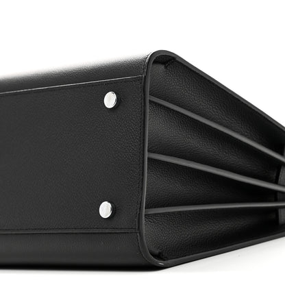 Saint Laurent Grained Calfskin Small Sac De Jour Black 9 of 9
