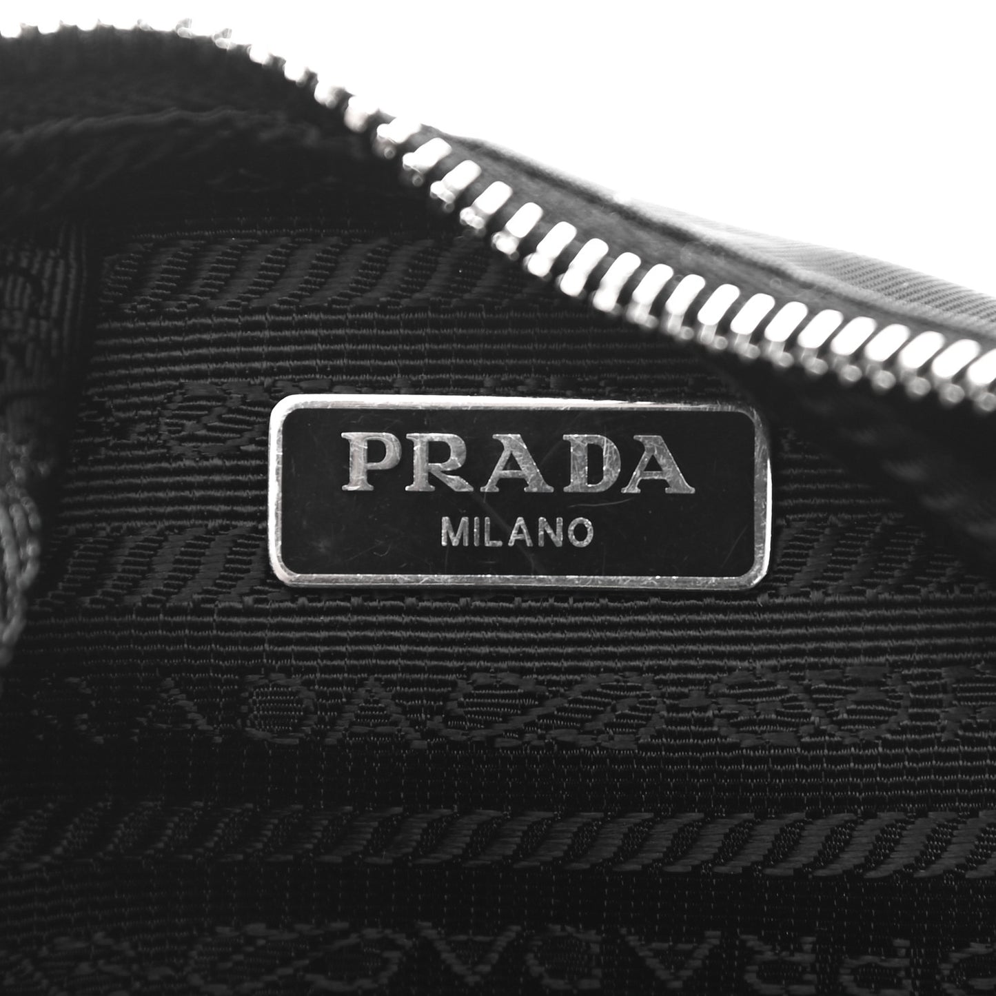 Tessuto Nylon Saffiano Re-Edition 2006 Shoulder Bag Black