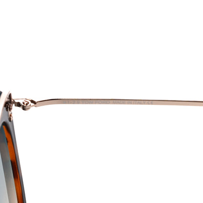 Tom Ford Charlotte Sunglasses TF657 Blue Havana 5 of 7