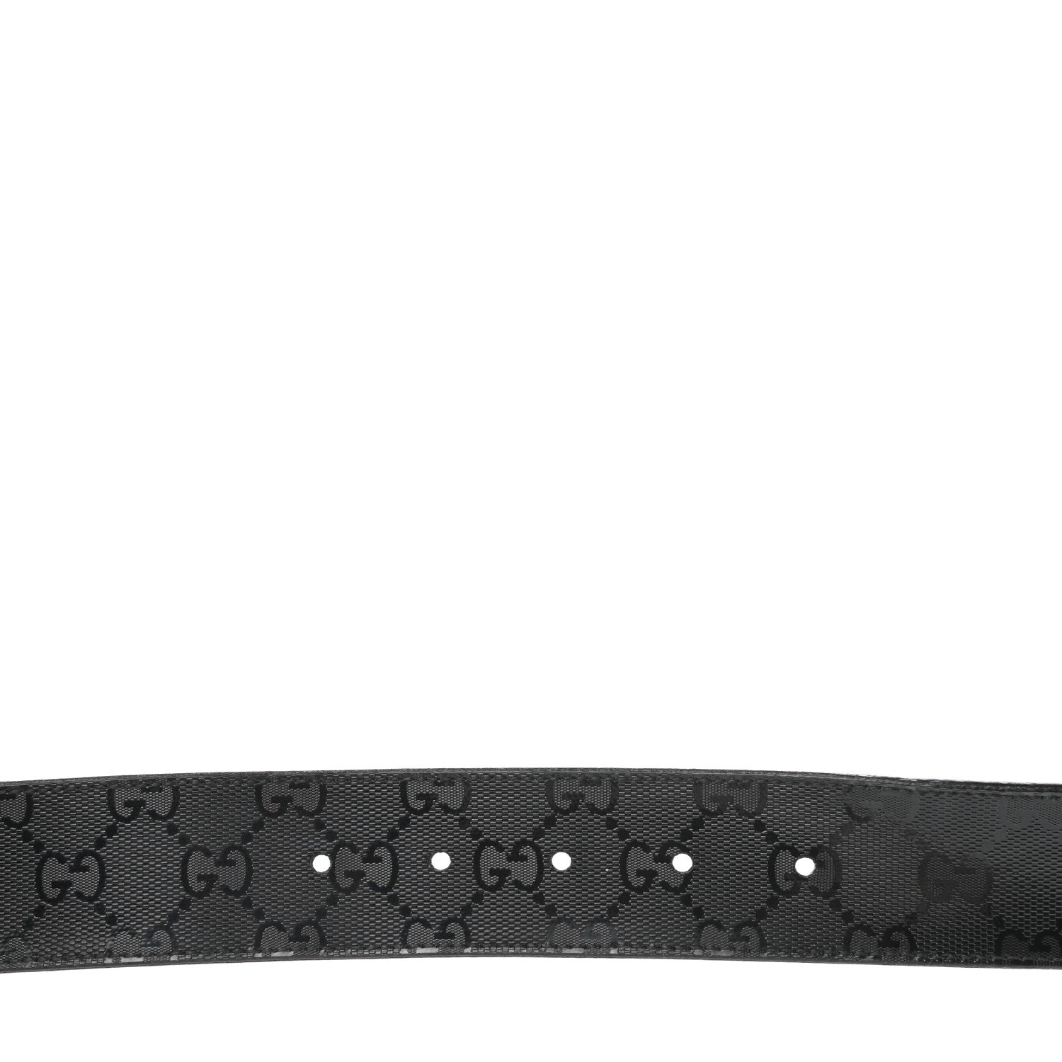 Gucci Imprime Monogram Interlocking G Belt 110 44 Black 5 of 5