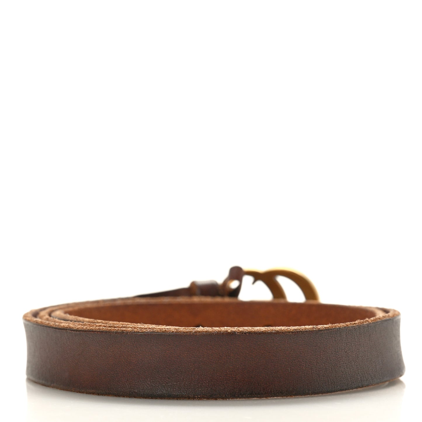 Faded Calfskin Double G 20mm Belt 75 30 Cuir