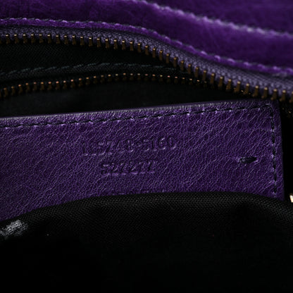 Balenciaga Agneau Classic Hardware City Dark Violet 7 of 20