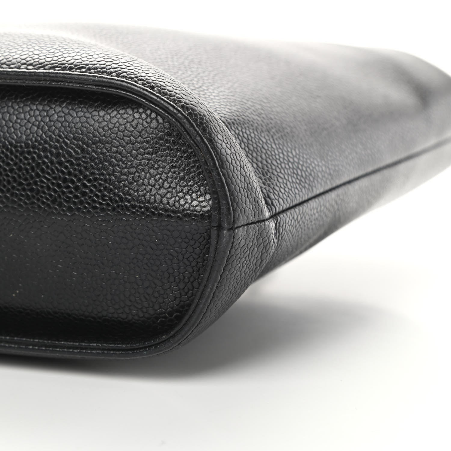 Chanel Caviar Metal Handle Tote Black 10 of 13