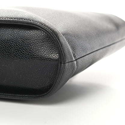 Chanel Caviar Metal Handle Tote Black 10 of 13