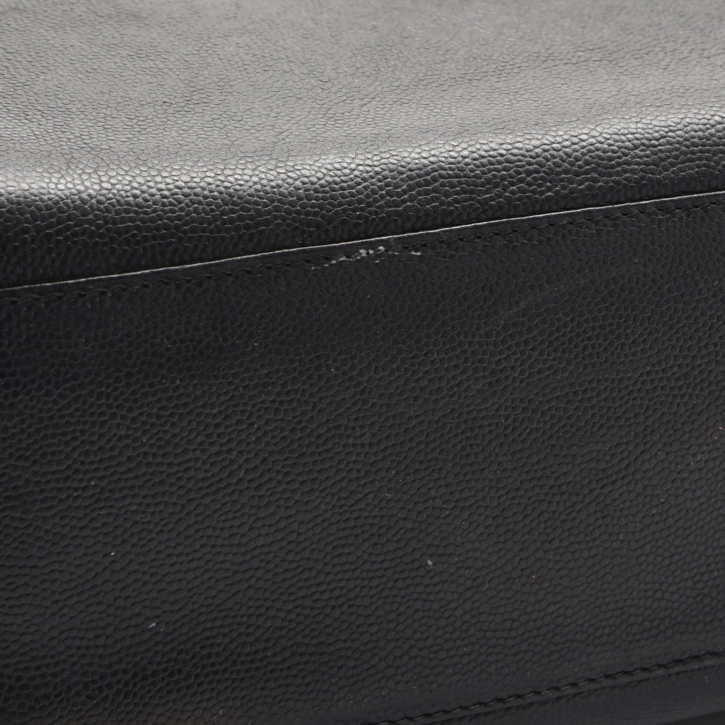 Caviar CC Shoulder Bag Black