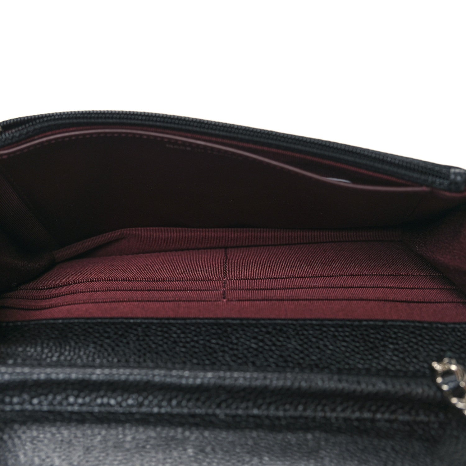 Chanel Caviar Quilted Wallet on Chain WOC Black 5 of 11