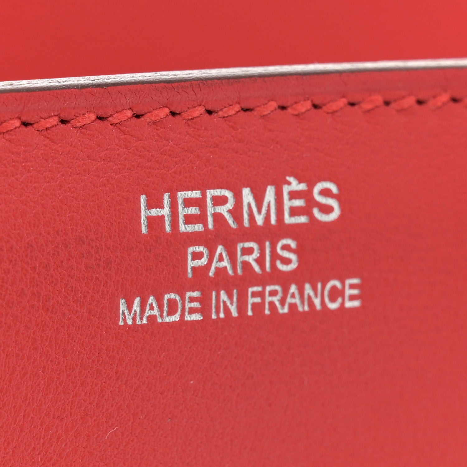 Hermes Swift Twill H Fray Fray Birkin 35 Rouge de Coeur Ecru 6 of 11