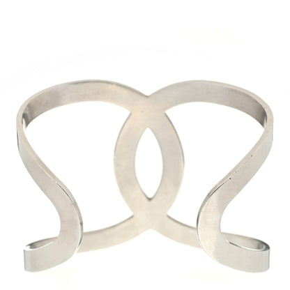 Chanel Metal CC Cuff Silver 3 of 5