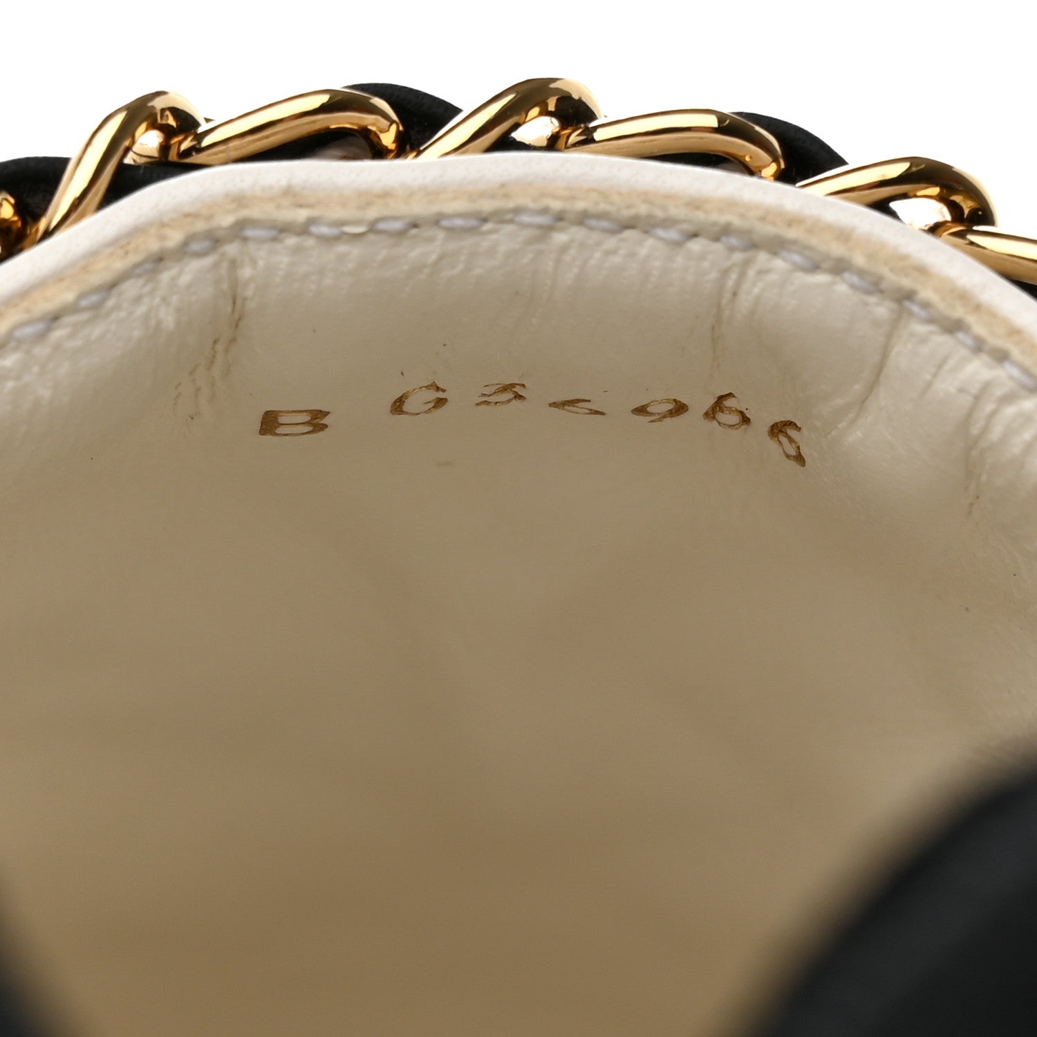 Chanel Lambskin Grosgrain Quilted CC Chain Espadrilles 36 White Black 7 of 9