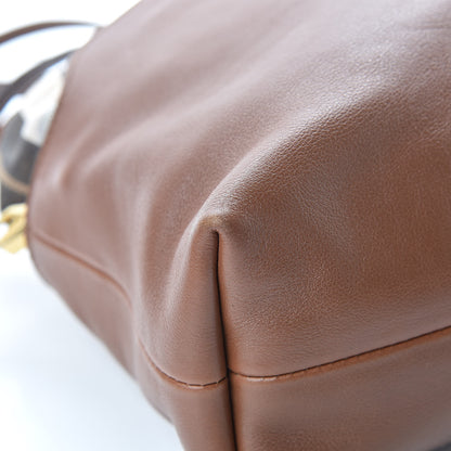Burberry Calfskin House Check Little Crush Tan 13 of 15