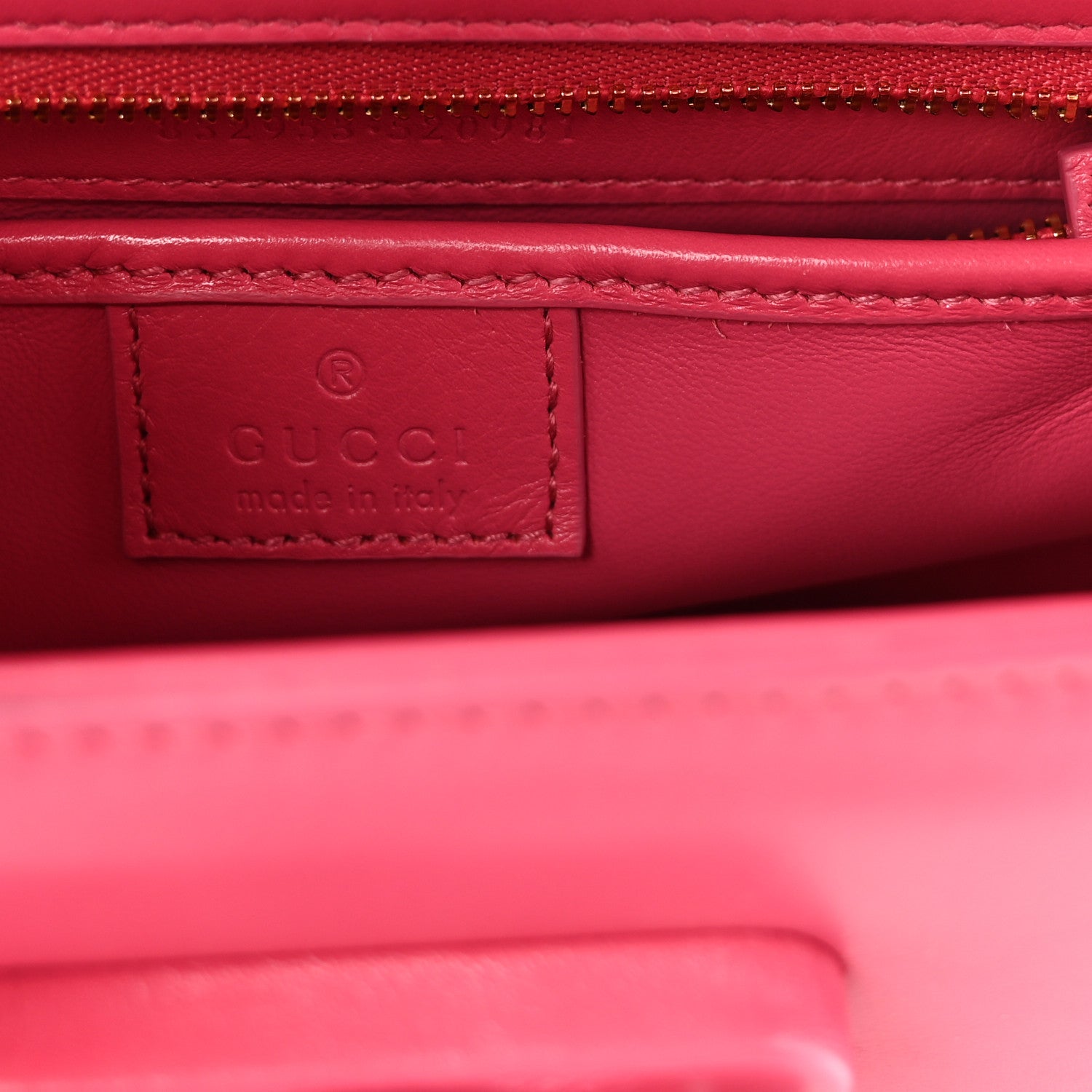 Gucci Calfskin Medium Bamboo Diva Frosted Tulip 6 of 9