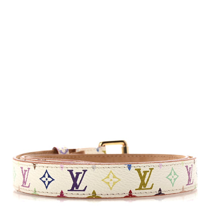 Louis Vuitton Monogram Multicolor Belt 80 32 White 2 of 6