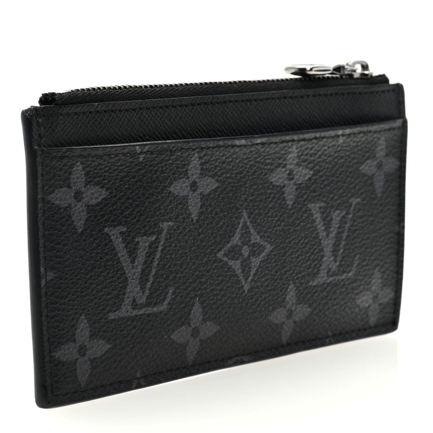Louis Vuitton Reverse Monogram Eclipse Taiga Coin Card Holder 3 of 6