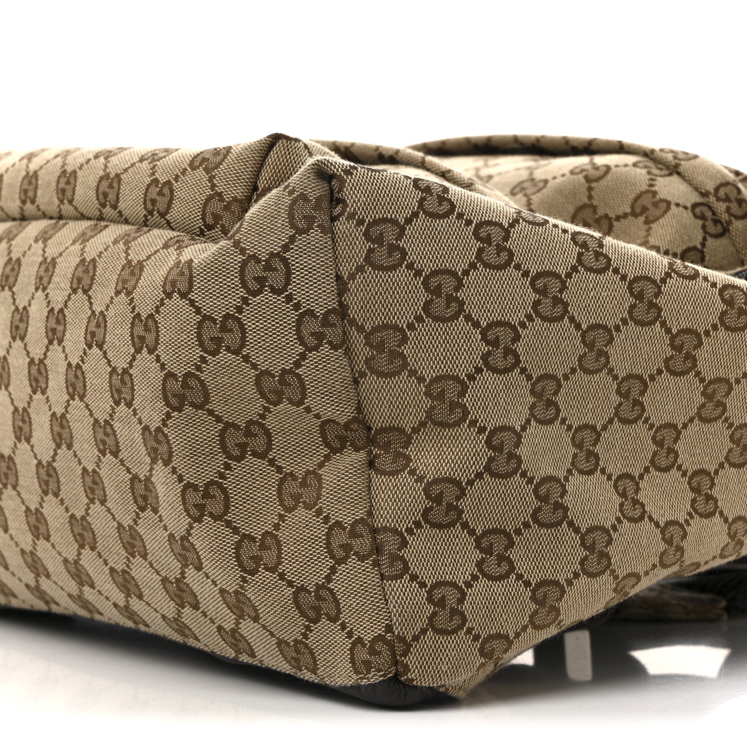 Gucci GG Monogram Medium Backpack Brown 10 of 13
