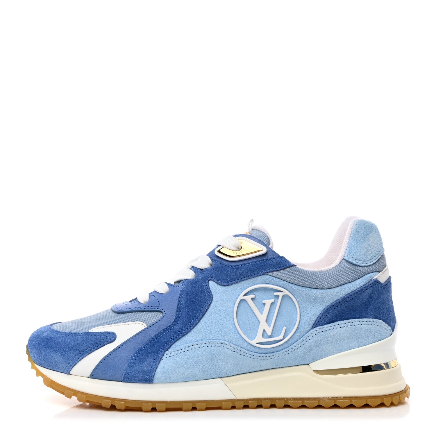 Louis Vuitton Suede Run Away Sneakers 37 Blue 1 of 8