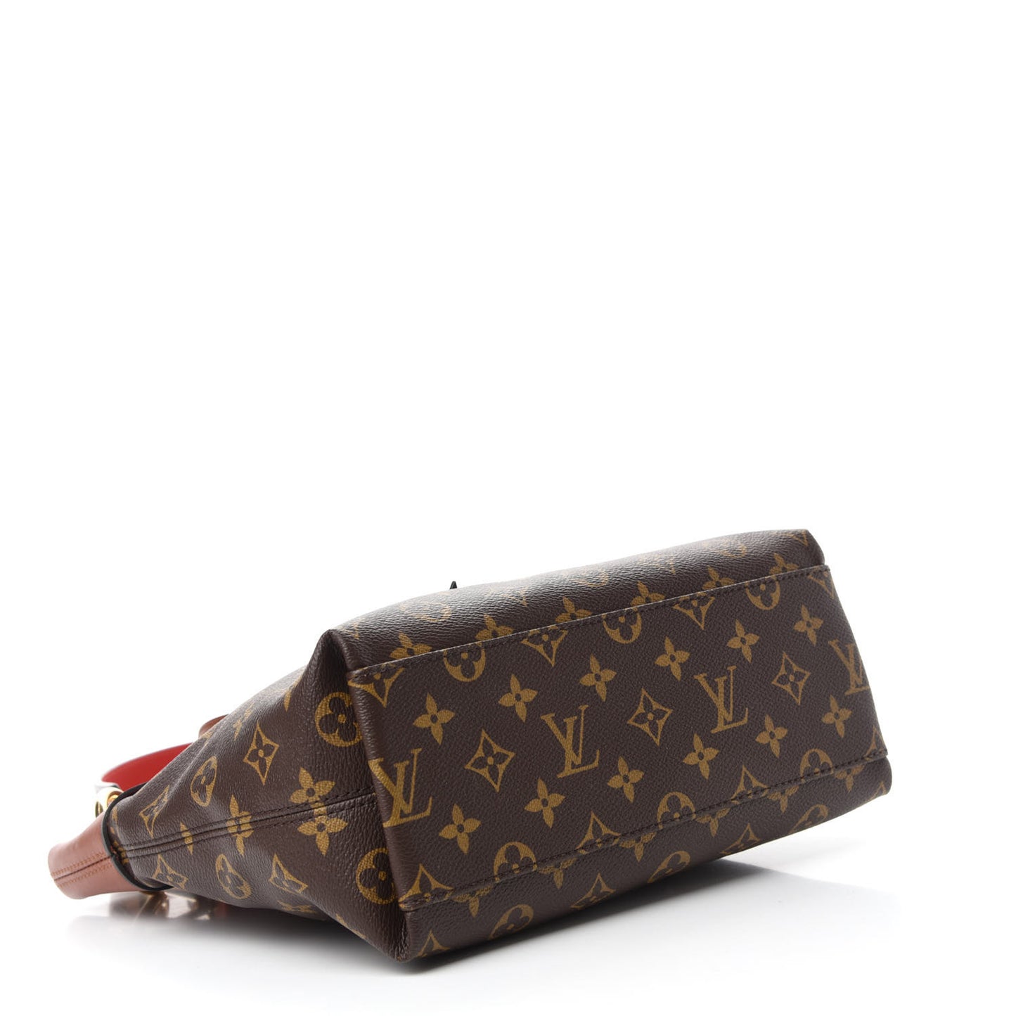 Monogram Tuileries Besace Caramel Rouge