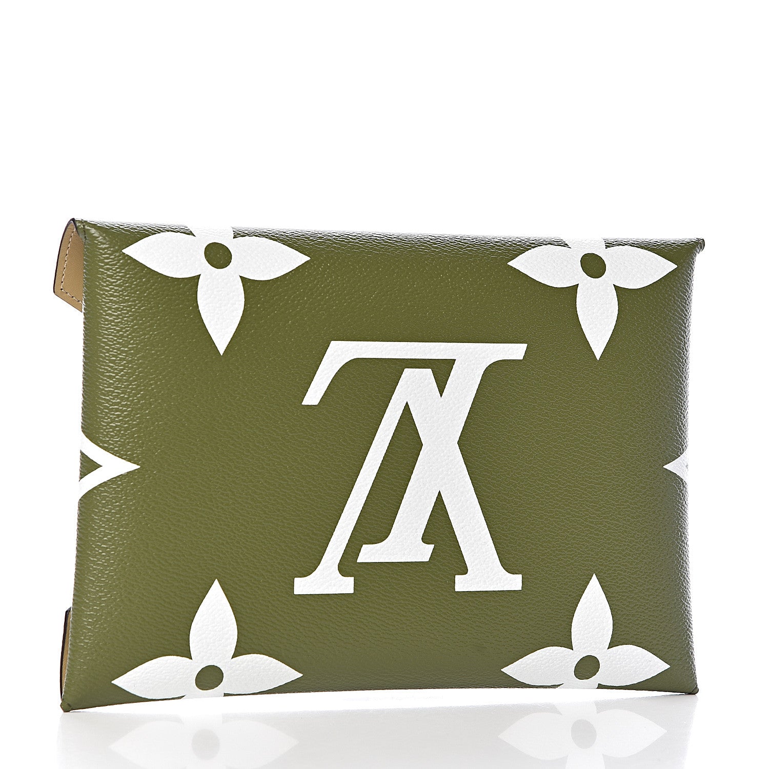 Louis Vuitton Monogram Giant Large Kirigami Pochette Kaki 3 of 8