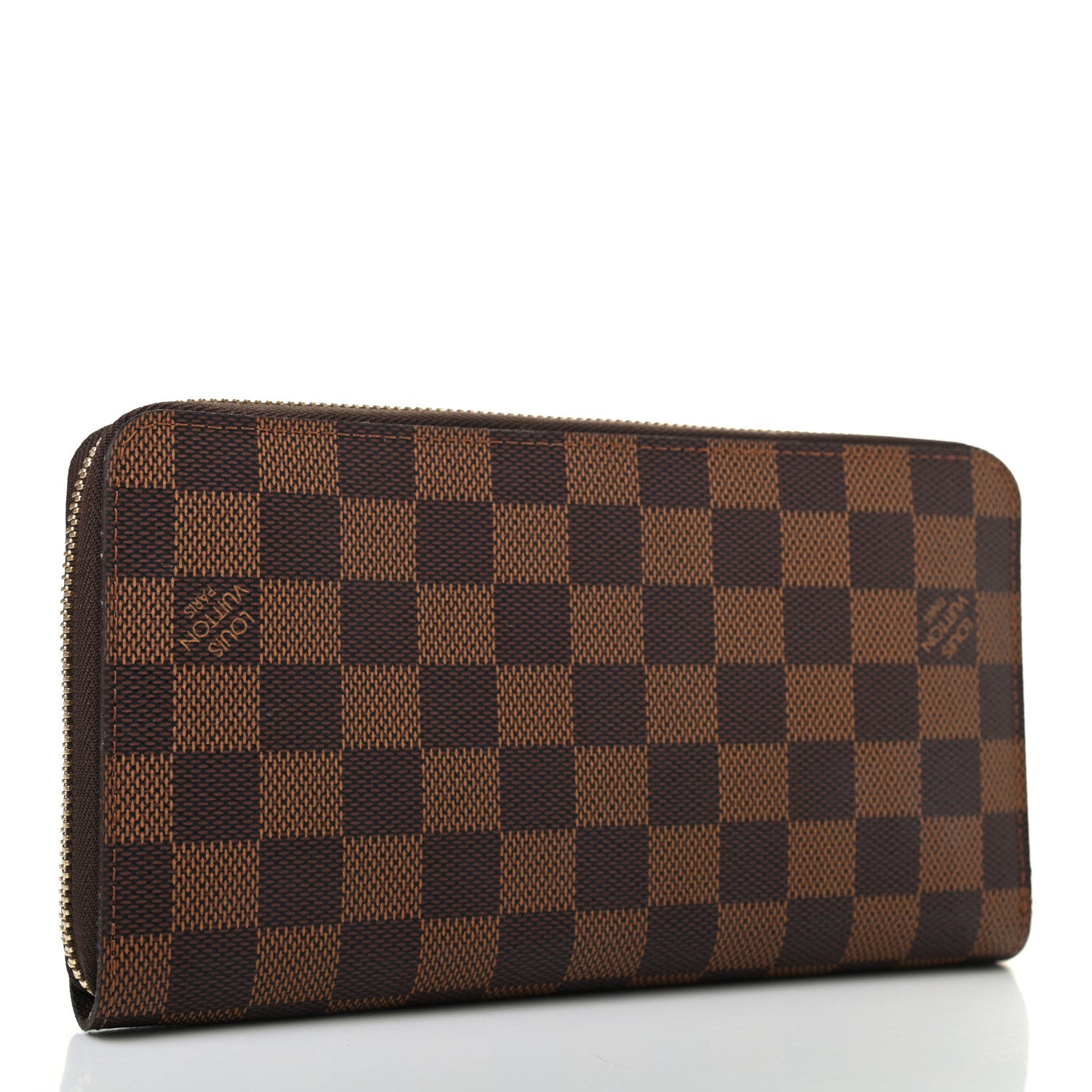 Louis Vuitton Damier Ebene Zippy Organizer Wallet 2 of 6