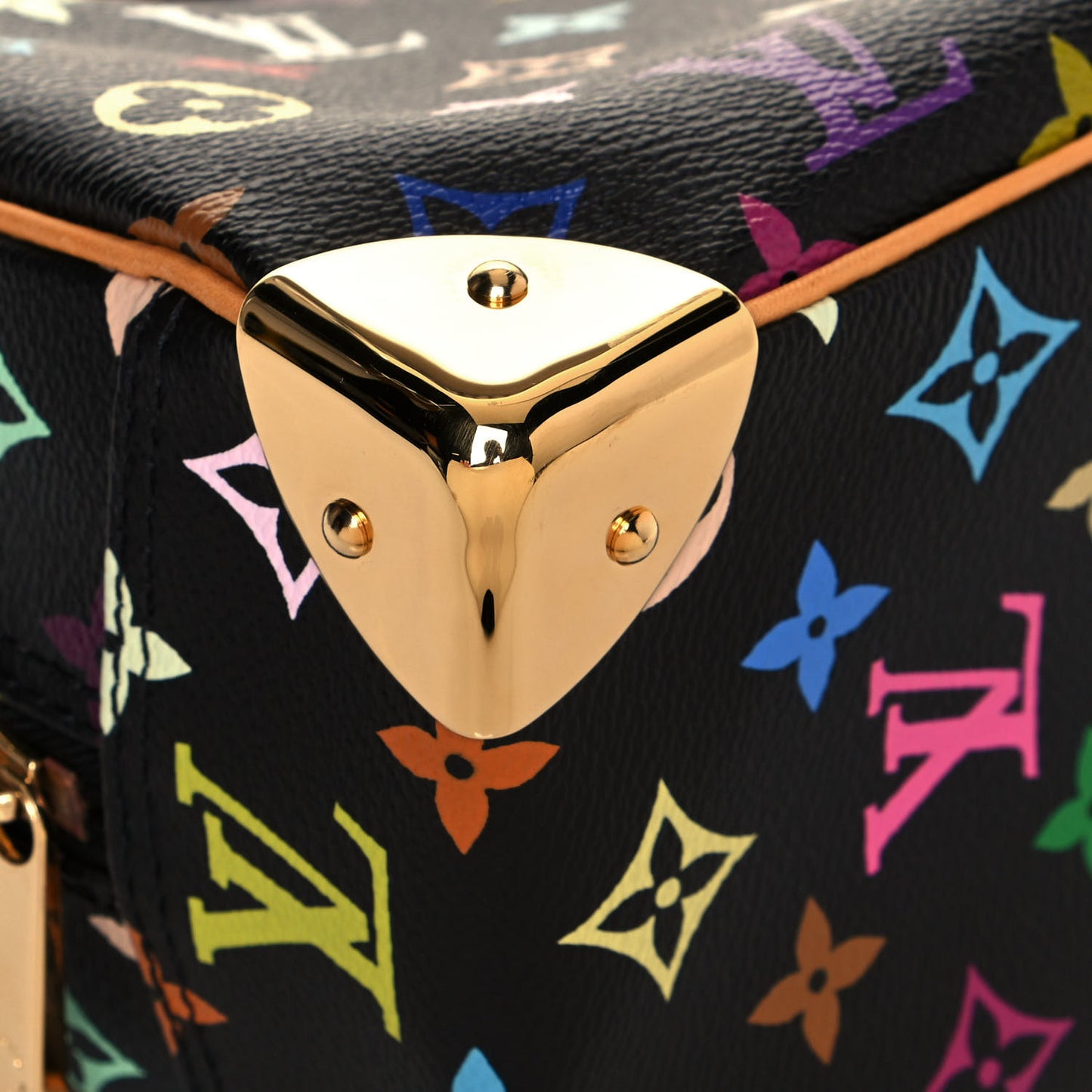 Monogram Multicolor Trouville Black