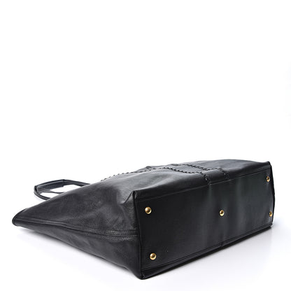 Saint Laurent Calfskin Large Neo Double Reversible Tote Black Bronze 3 of 7