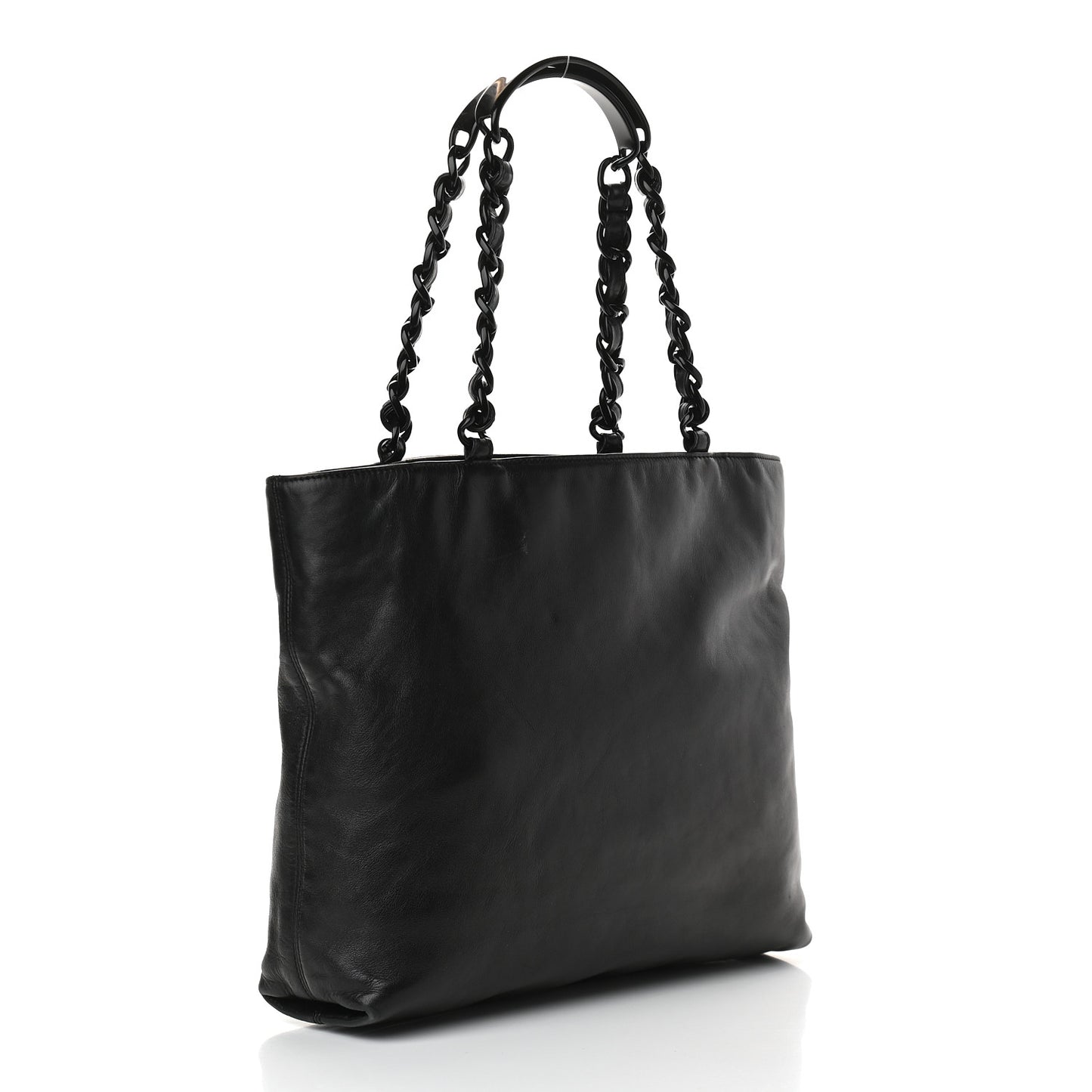 Lambskin CC Tote Black