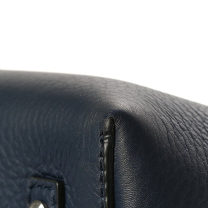 Burberry Soft Grain Calfskin Medium Belt Bag Regency Blue 10 of 14