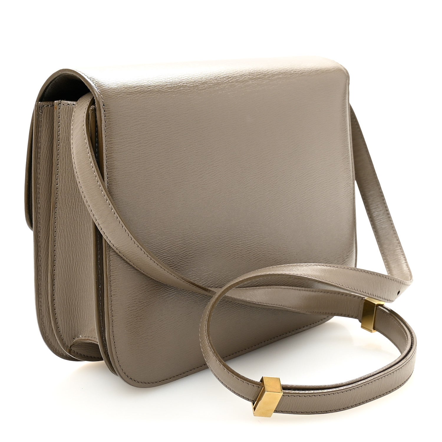 Celine Liege Calfskin Medium Classic Box Flap Bag Souris 3 of 10