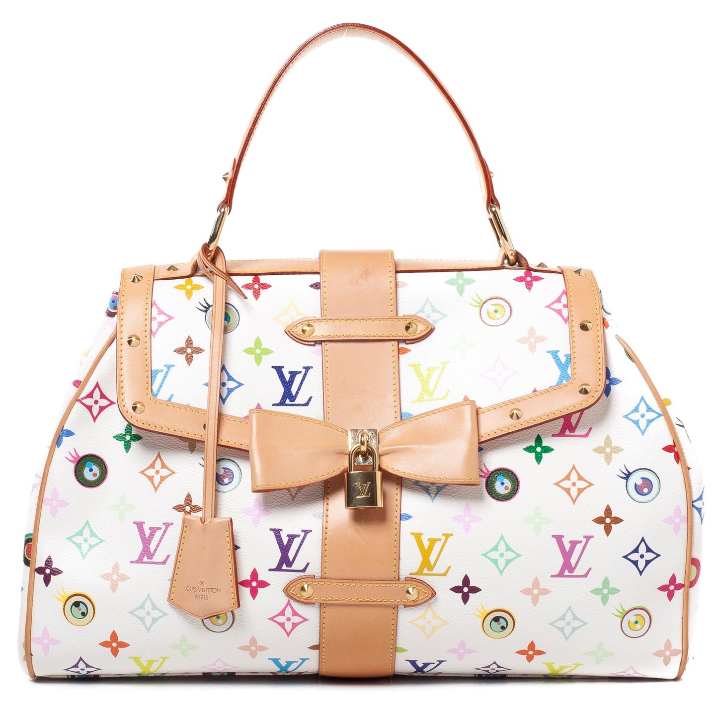 Monogram Multicolor Murakami Eye Love You White