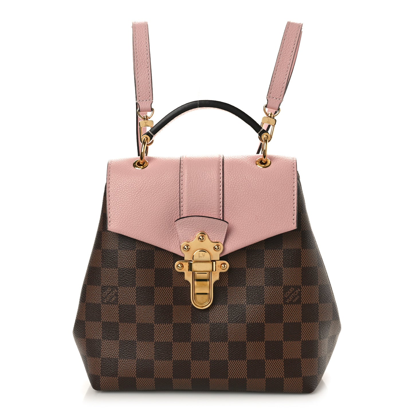 Damier Ebene Clapton Backpack Magnolia