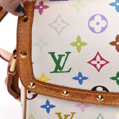 Louis Vuitton Monogram Multicolor Sologne White 14 of 17