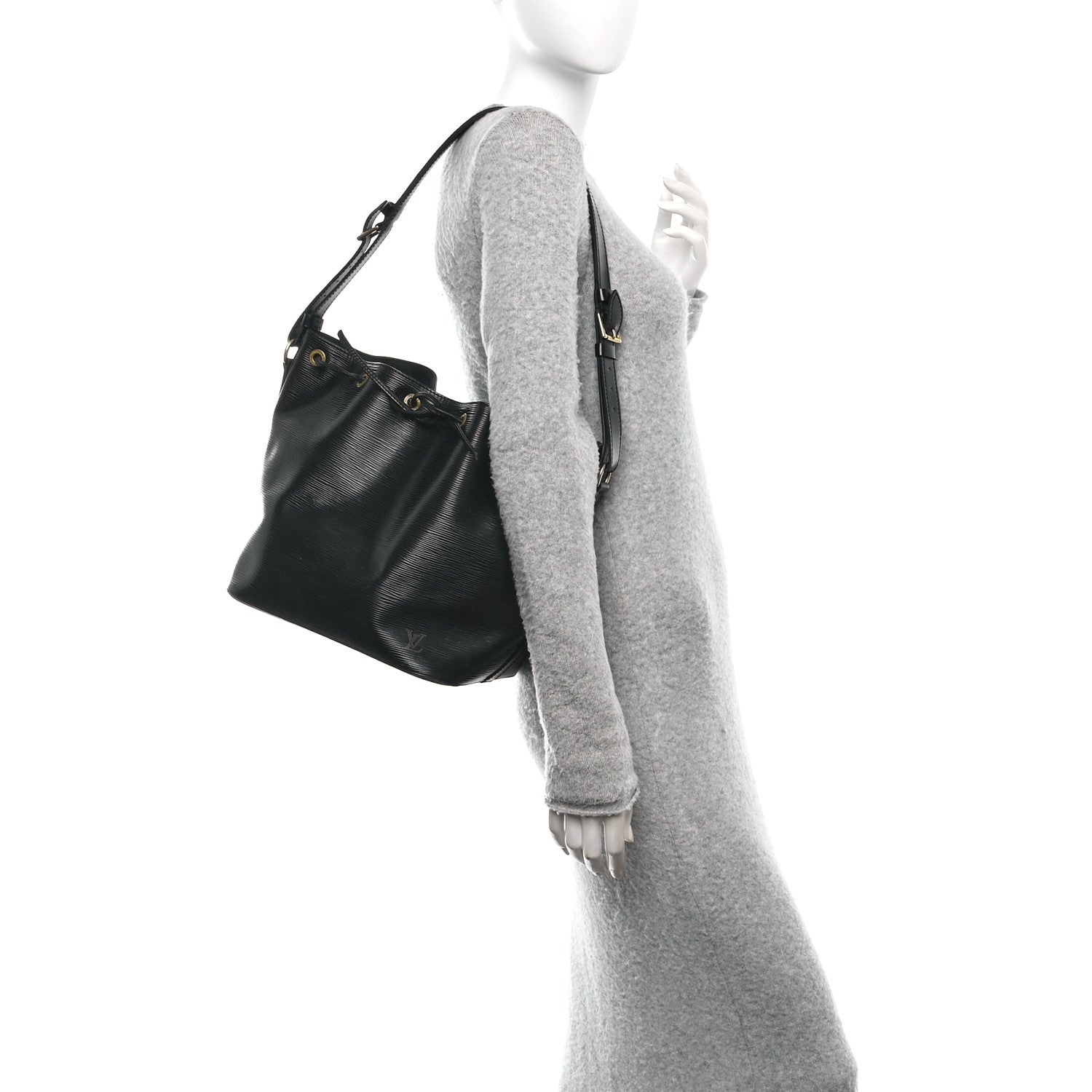Louis Vuitton Epi Petit Noe NM Black 2 of 9
