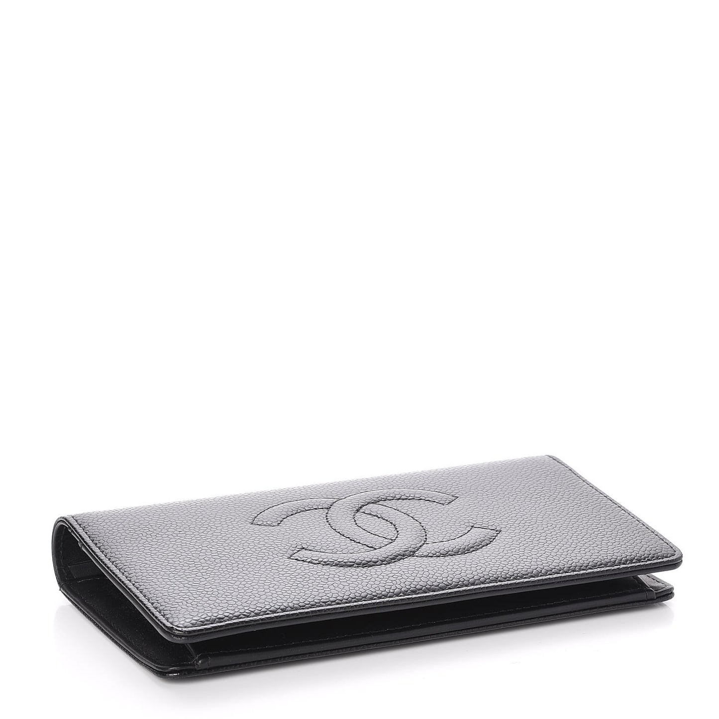 Caviar Timeless CC Yen Wallet Black