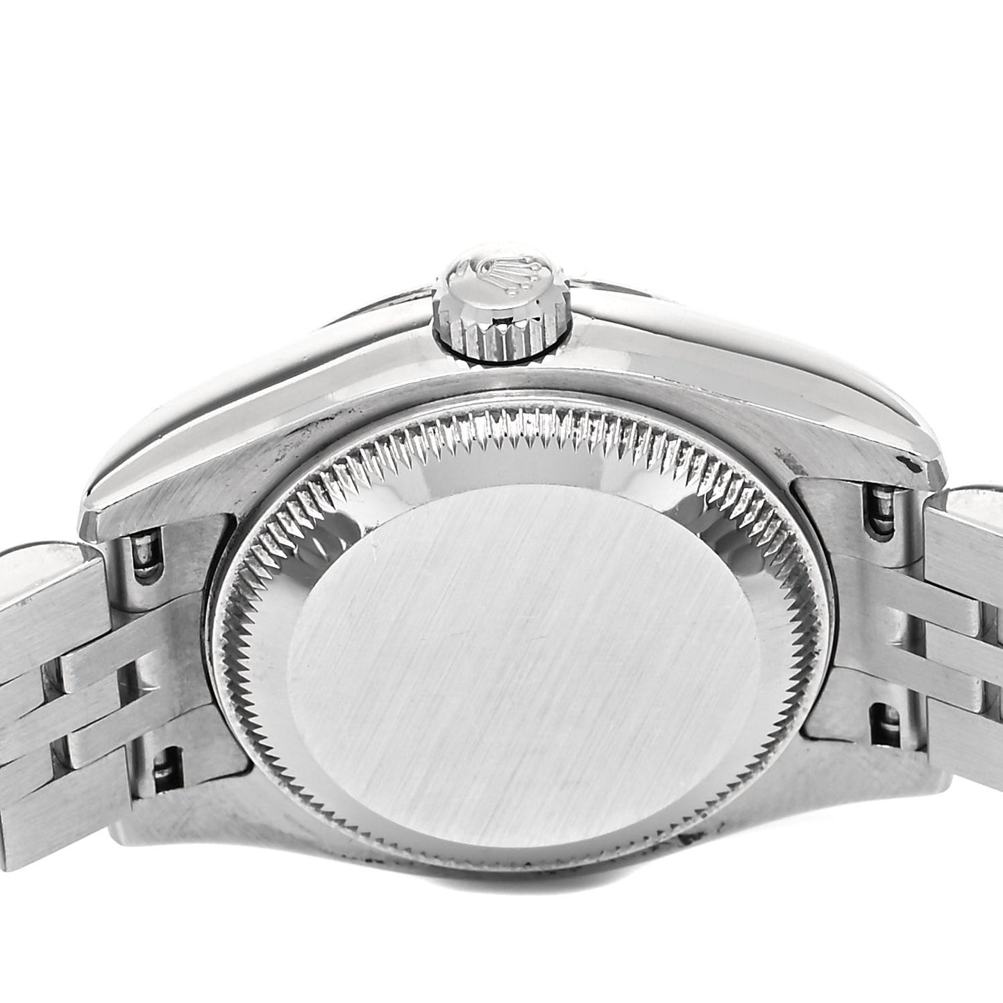 Stainless Steel 18K White Gold 26mm Oyster Perpetual Datejust Watch White Roman 179174