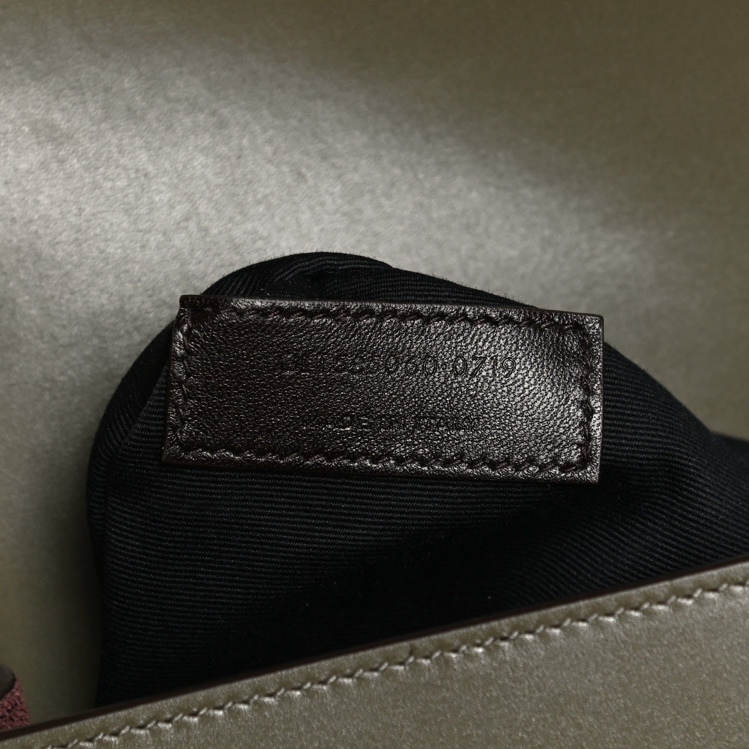 Saint Laurent Smooth Calfskin Carre Satchel Green 7 of 10