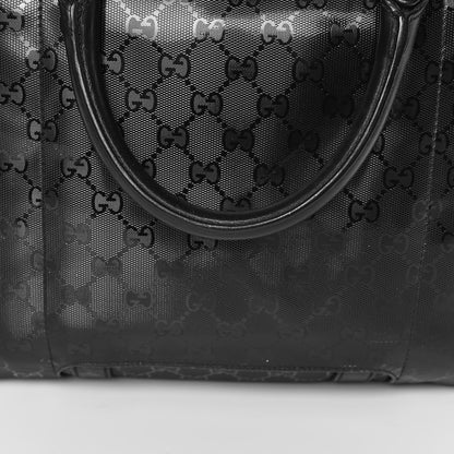 Gucci Imprime Monogram Medium Travel Bag Black 12 of 25