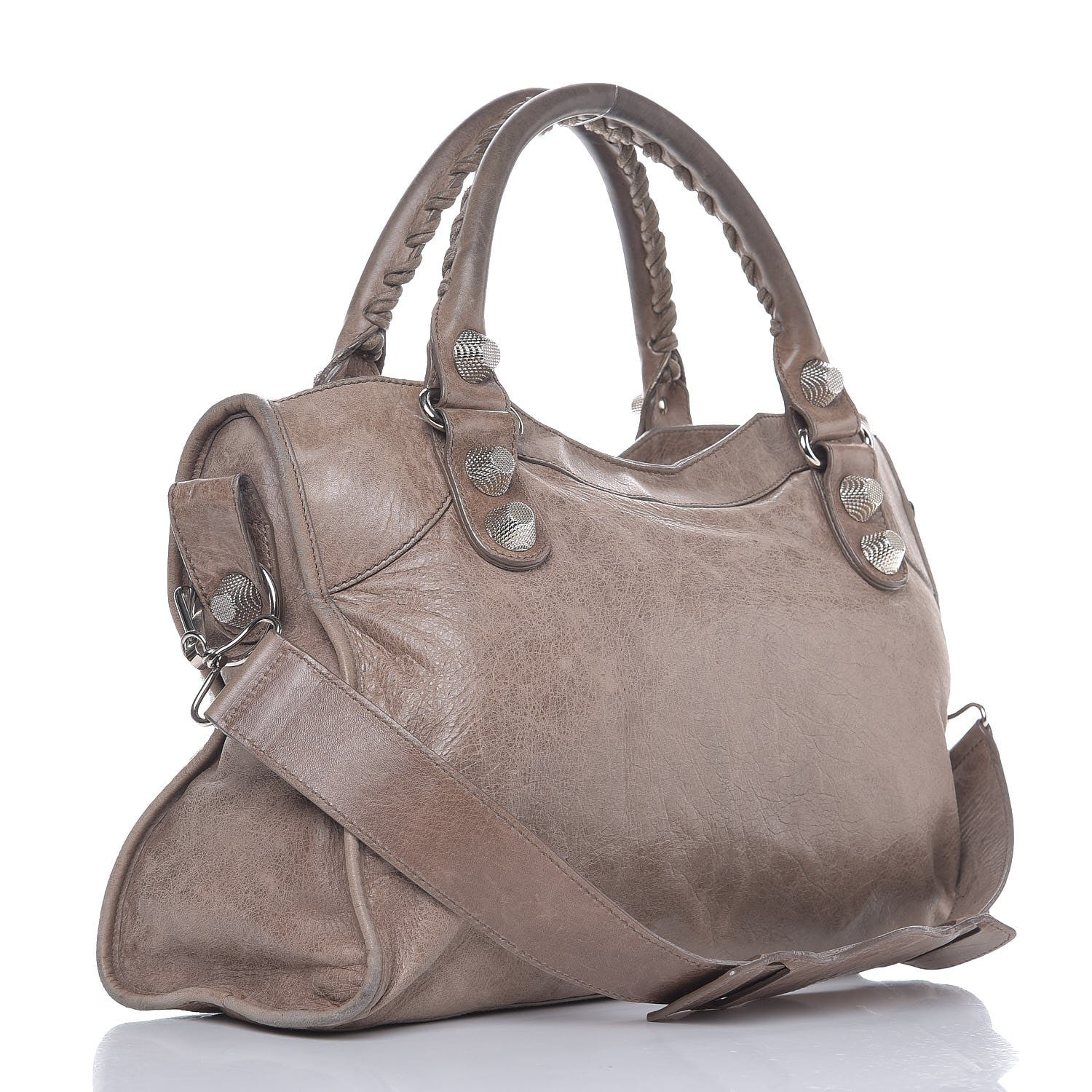 Balenciaga Agneau Giant 21 Silver Hardware City Noix 4 of 18