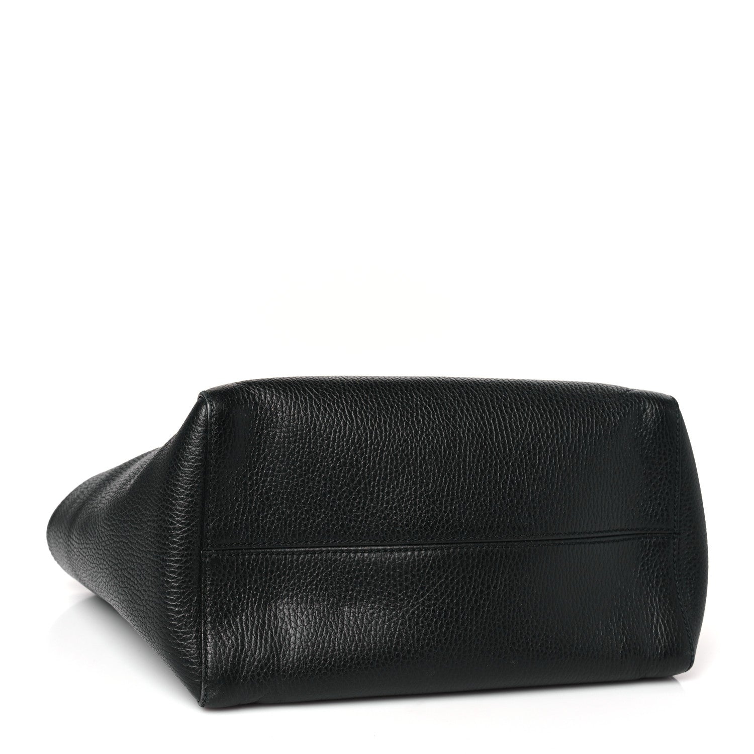Gucci Pebbled Calfskin Small Swing Tote Black 4 of 9