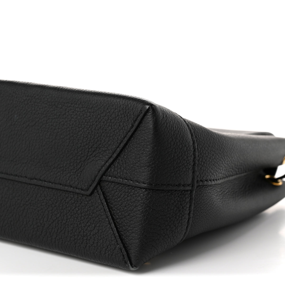 Louis Vuitton Calfskin Lockme Mini Backpack Black 9 of 9