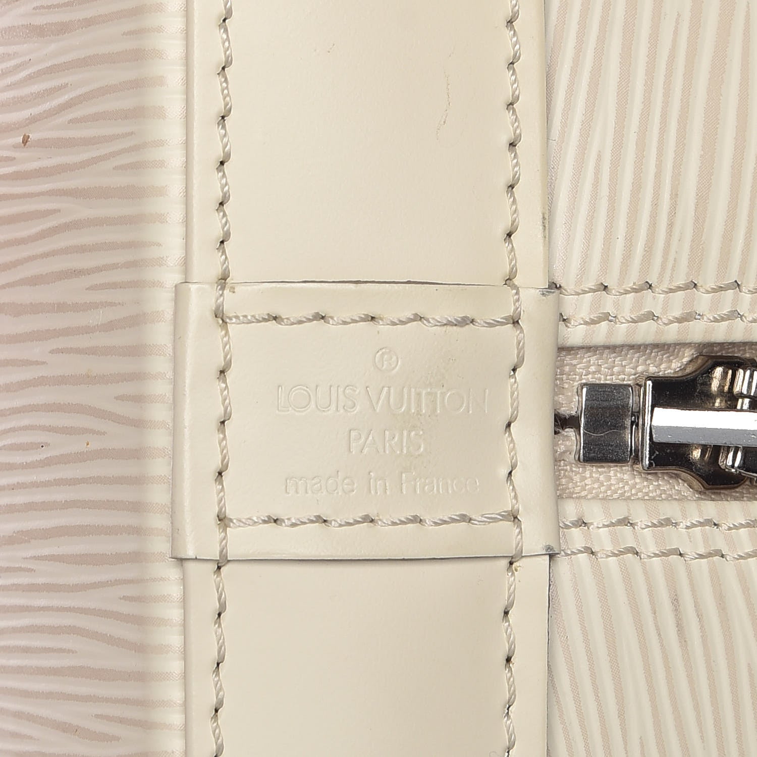 Louis Vuitton Epi Alma PM Ivory 6 of 9