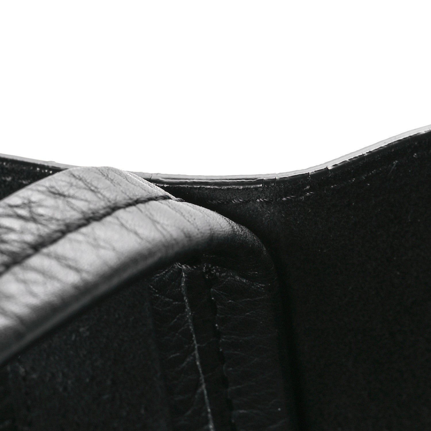 Celine Soft Grained Calfskin Small Belt Cabas Phantom Black 12 of 12